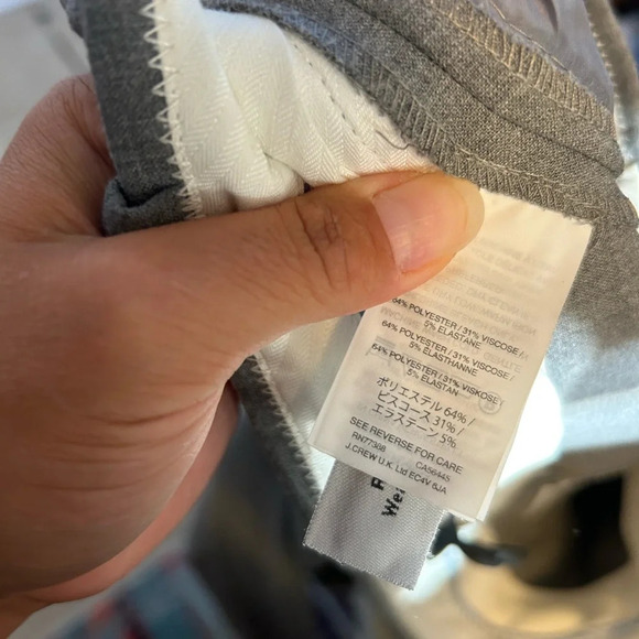 J.Crew Cameron Gray Slim Cropped Trousers - Picture 5 of 6